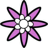 icône de forme de fleur png