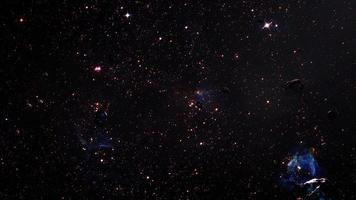 galaxy ruimtevlucht verkenning met galaxy space video