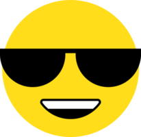 gul emoji ansiktsreaktion illustration png