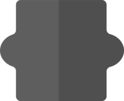 icona dell'illustrazione del puzzle. puzzle di illustrazione piatta oggetto puzzle isolato png