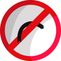 design of traffic signs and warnings red and white coloured icon illustration png