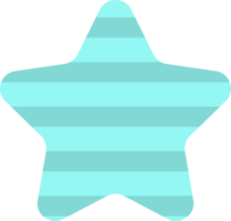 Star shaped designs for children illustration png