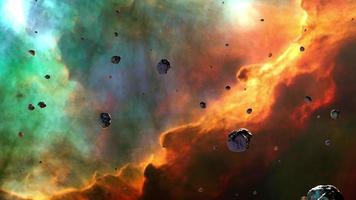 galaxie exploration espace rock scence à la nébuleuse du cygne