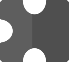 ícone de ilustração de quebra-cabeça. quebra-cabeça objeto isolado ilustração plana quebra-cabeça png