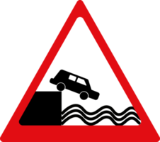 design of traffic signs and warnings red and white coloured icon illustration png