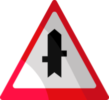 design of traffic signs and warnings red and white coloured icon illustration png