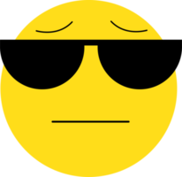 gele emoji gezicht reactie illustratie png