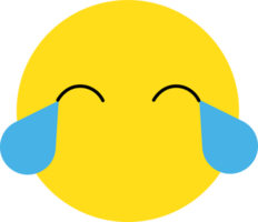 gele emoji gezicht reactie illustratie png