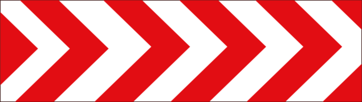 conception des panneaux de signalisation et des avertissements illustration d'icône de couleur rouge et blanche png