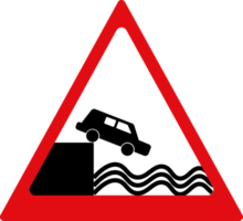 design of traffic signs and warnings red and white coloured icon illustration png