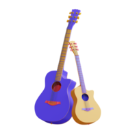 guitares d'illustration 3dicon