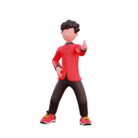 ano novo chinês de ilustração de personagem 3d png