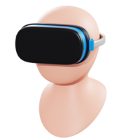 objeto de gafas 3d vr png