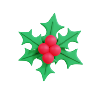 3D-Symbol Weihnachtsmistel png