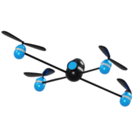 objeto 3D drone png