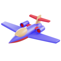 Objet d'avion à réaction de l'armée de l'air illustration 3d png