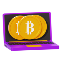 3D-Darstellung Bitcoin-Mining png