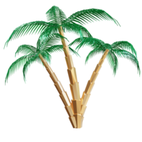 3d illustratie ramadan data bomen object png