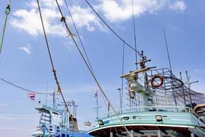 radar on fishing boat photo