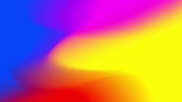 Abstract holographic gradient rainbow animation video