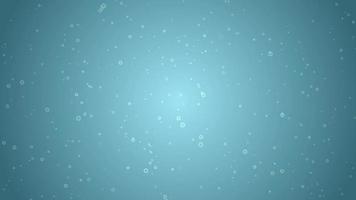 video abstracto de burbujas de agua
