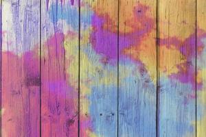 Abstract colorful pastel with gradient multicolor toned textured  on wood background, ideas graphic design for web design or banner photo