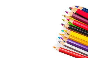 colored pencils for students to use in school or professional photo