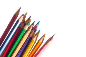 colored pencils for students to use in school or professional photo