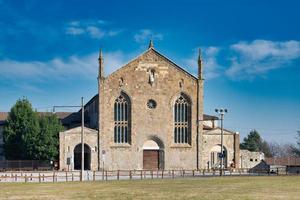 Deconsecrated church of Sant'Agostino in Bergamo upper town photo