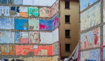 demolished building in Milan photo