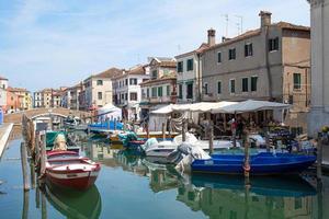 Boats on the Vena canal photo