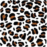 Leopard seamless pattern vector