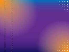 Abstract background with purple, blue, yellow gradient colors vector