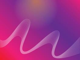 Abstract background with yellow, purple, pink gradient colors vector