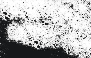 Grunge Black And White Urban. Dark Messy Dust Overlay Distress Background. Easy To Create Abstract Dotted, Scratched, Vintage Effect With Noise And Grain photo