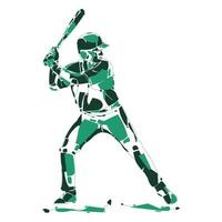 Baseball Pop art Potrait vector