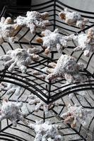 Halloween Spider Beignets on spider web tray photo