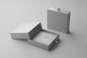 Gift Box Mockup photo