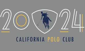 archivo vectorial gráfico del club de polo 2024 vector