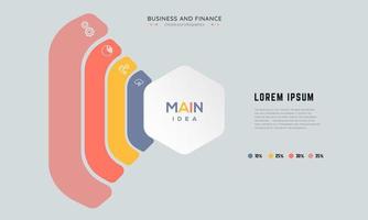 plantilla infográfica vectorial roja con etiqueta, círculos integrados. concepto de negocio con 8 opciones. para contenido, diagrama, diagrama de flujo, pasos, partes, infografías de línea de tiempo, flujo de trabajo, diseño de gráficos vector