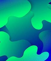 Abstract. Green-blue geometric shape background. light and shadow. vector. vector