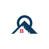 diseño de logotipo de casa vector