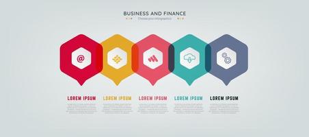 red Vector infographic template with label, integrated circles. Business concept with 8 options. For content, diagram, flowchart, steps, parts, timeline infographics, workflow, chart design