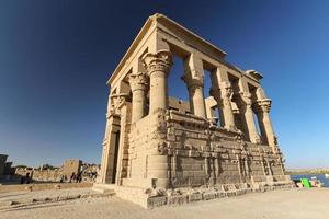 Trajan Kiosk of Philae Temple in Aswan, Egypt photo