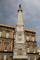 San Domenico Obelisk in Naples, Italy photo