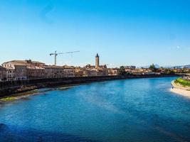 HDR River Adige in Verona photo