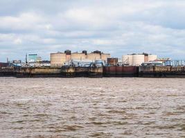 HDR View of Birkenhead in Liverpool photo