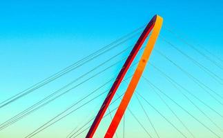 HDR Pedestrian bridge in Turin photo