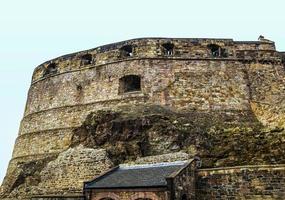 HDR Edinburgh castle in Scotland photo