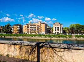 HDR River Adige in Verona photo